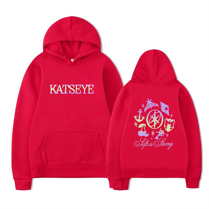 Kvinnors hoodie med kreativ grafik Mirla-Eva Jonsson