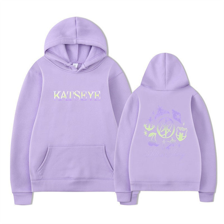Kvinnors hoodie med kreativ grafik Mirla-Eva Jonsson