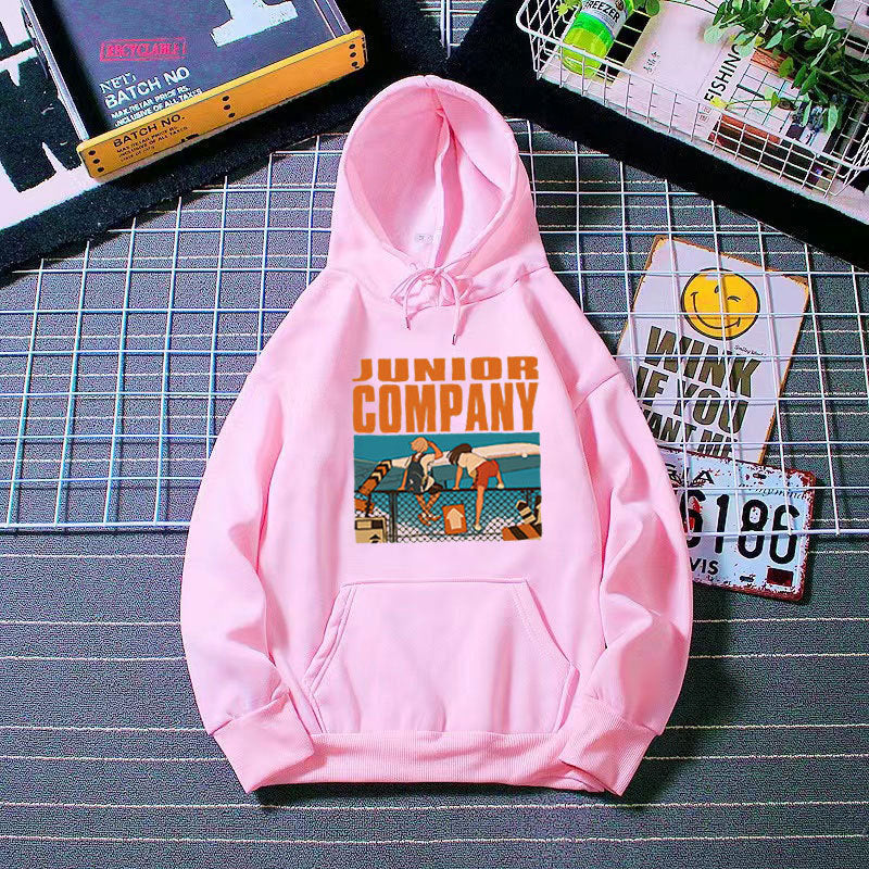 Kvinnors hoodie med kreativ grafisk design Mirla-Eva Jonsson