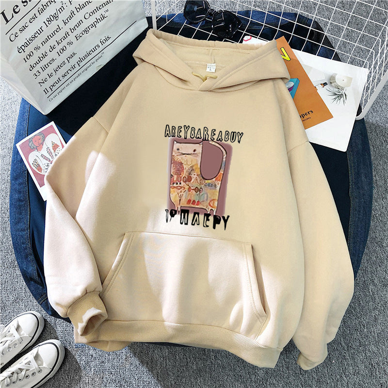 Kvinnors hoodie med kreativ grafisk design Mirla-Eva Jonsson