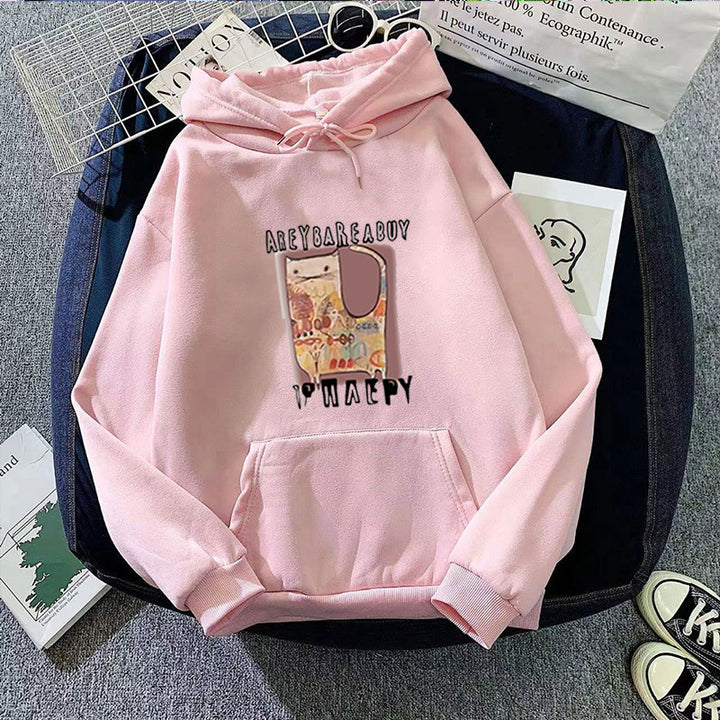 Kvinnors hoodie med kreativ grafisk design Mirla-Eva Jonsson