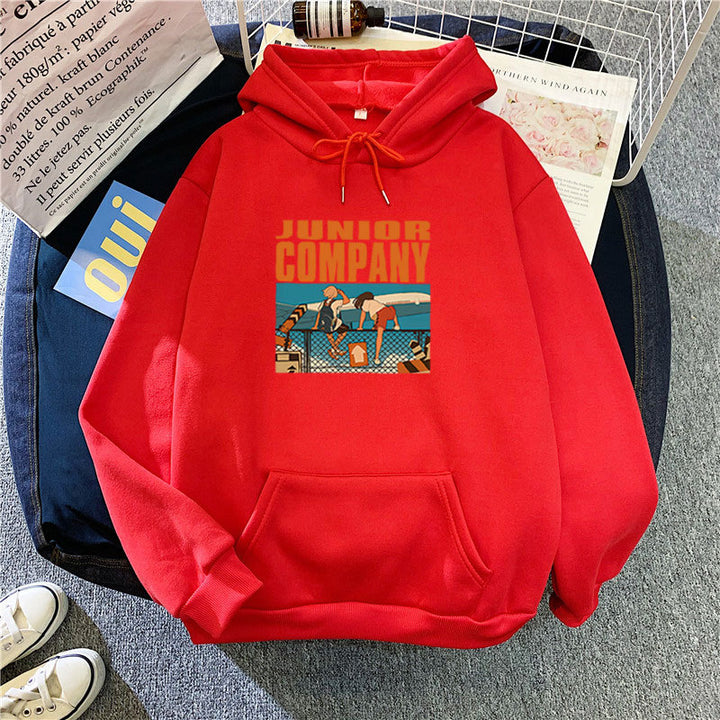 Kvinnors hoodie med kreativ grafisk design Mirla-Eva Jonsson
