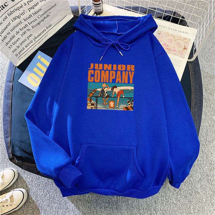 Kvinnors hoodie med kreativ grafisk design Mirla-Eva Jonsson