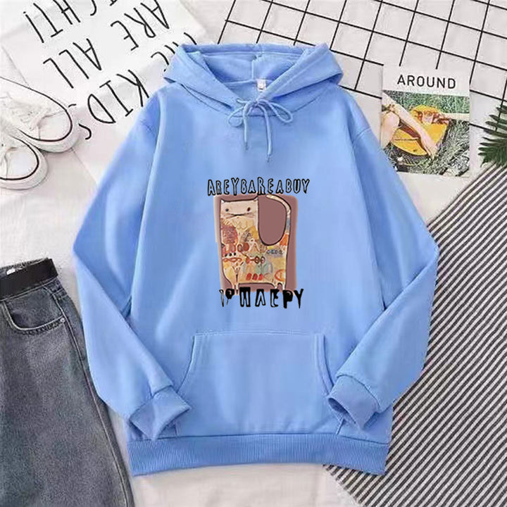Kvinnors hoodie med kreativ grafisk design Mirla-Eva Jonsson