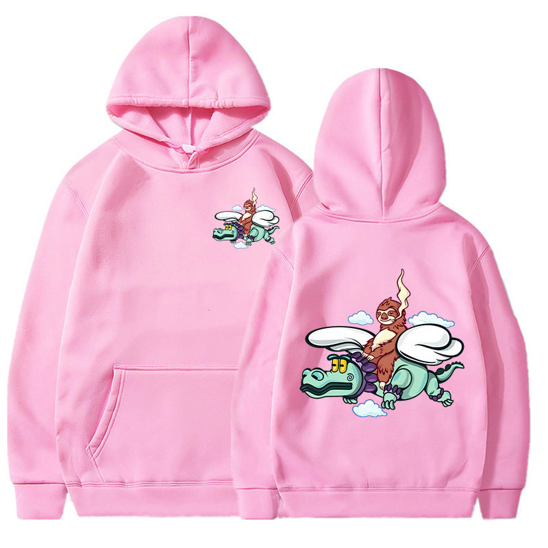 Kvinnors hoodie med kreativ grafisk design och högkvalitativt inre Mirla-Eva Jonsson