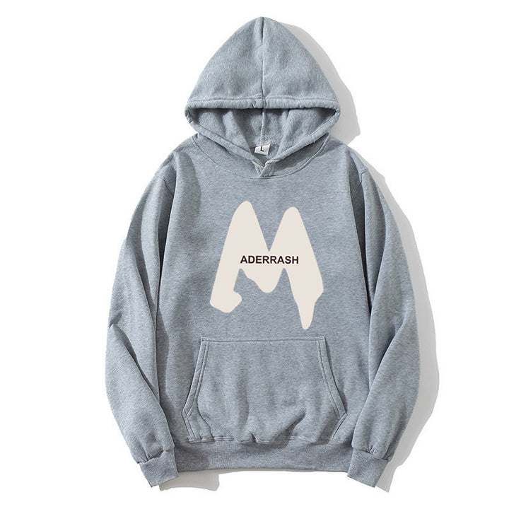 Kvinnors hoodie med kreativ grafisk logotypdesign Mirla-Eva Jonsson