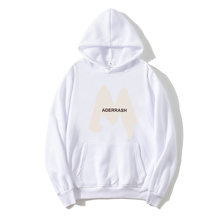 Kvinnors hoodie med kreativ grafisk logotypdesign Mirla-Eva Jonsson