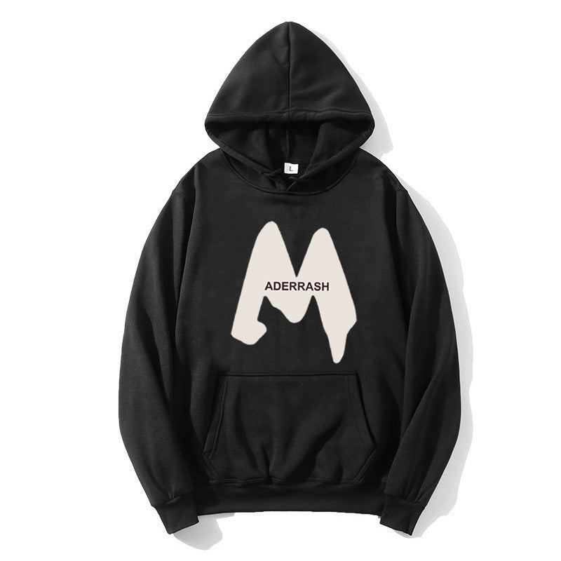 Kvinnors hoodie med kreativ grafisk logotypdesign Mirla-Eva Jonsson
