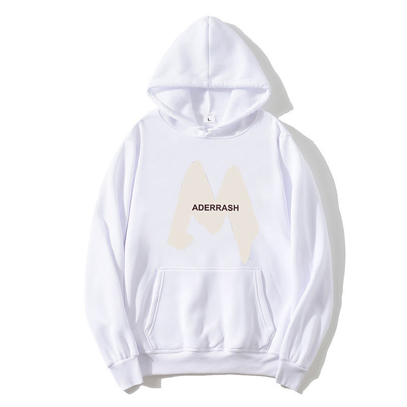 Kvinnors hoodie med kreativ grafisk logotypdesign Mirla-Eva Jonsson