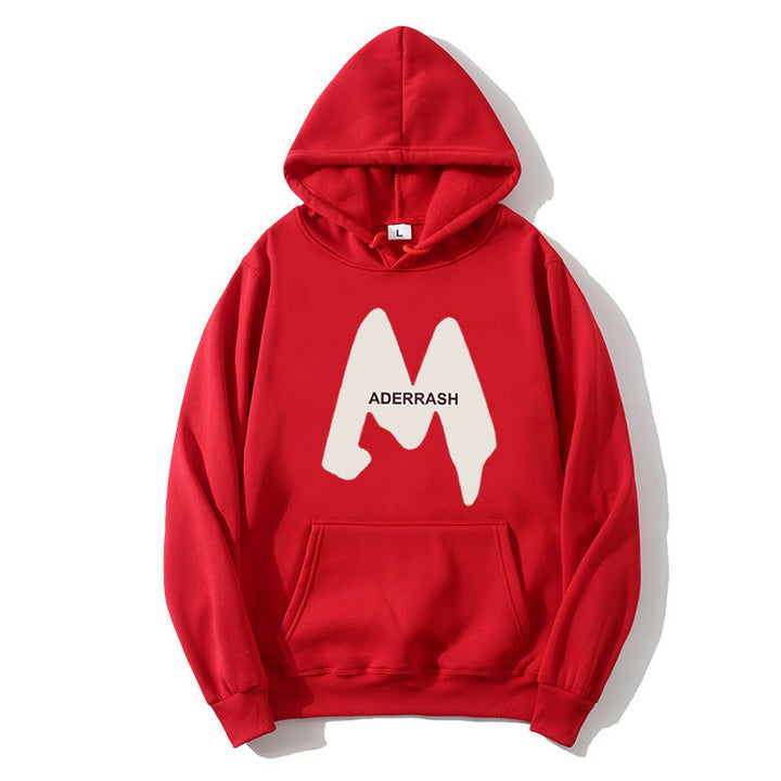 Kvinnors hoodie med kreativ grafisk logotypdesign Mirla-Eva Jonsson