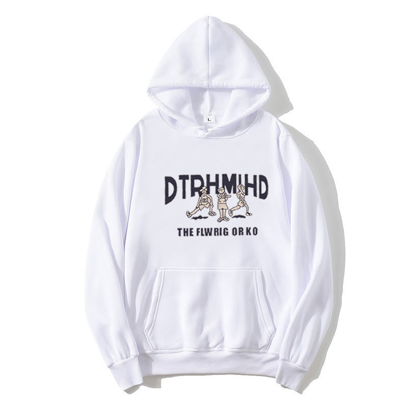 Kvinnors hoodie med kreativ grafisk tryck Mirla-Eva Jonsson