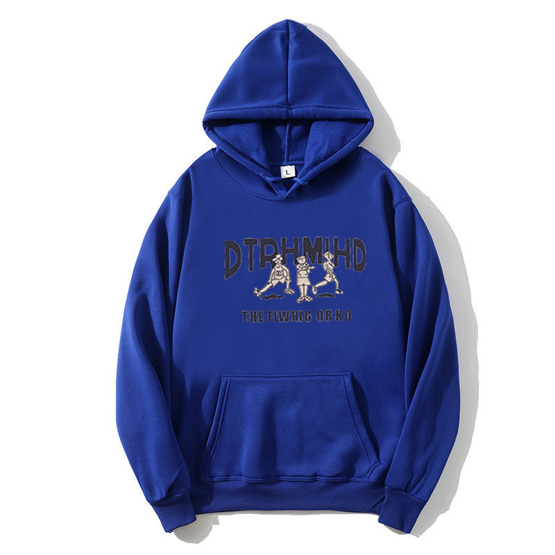 Kvinnors hoodie med kreativ grafisk tryck Mirla-Eva Jonsson