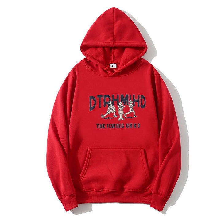 Kvinnors hoodie med kreativ grafisk tryck Mirla-Eva Jonsson