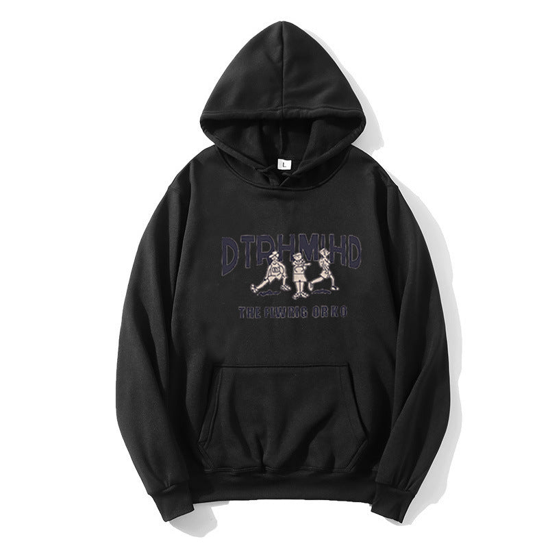 Kvinnors hoodie med kreativ grafisk tryck Mirla-Eva Jonsson