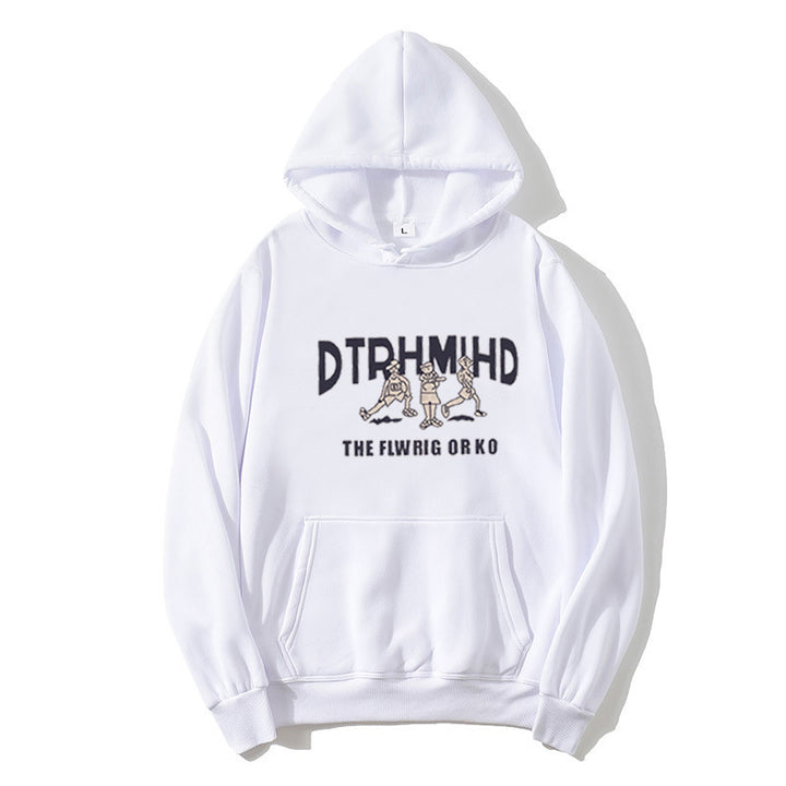 Kvinnors hoodie med kreativ grafisk tryck Mirla-Eva Jonsson