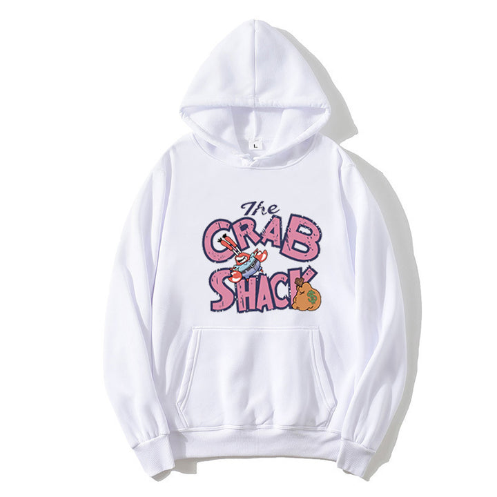 Kvinnors hoodie med kreativ kräftmotiv Chic & Style-Eva Jonsson