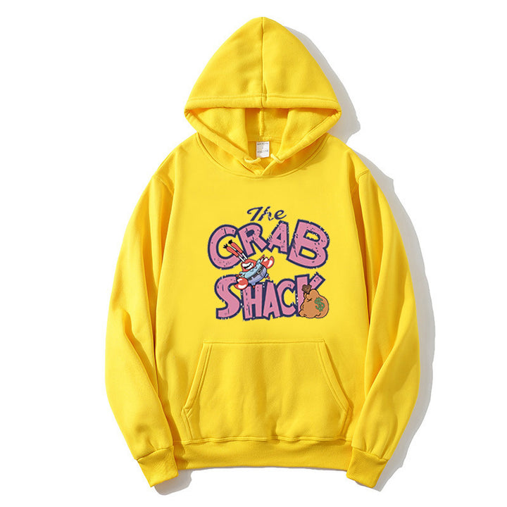 Kvinnors hoodie med kreativ kräftmotiv Chic & Style-Eva Jonsson