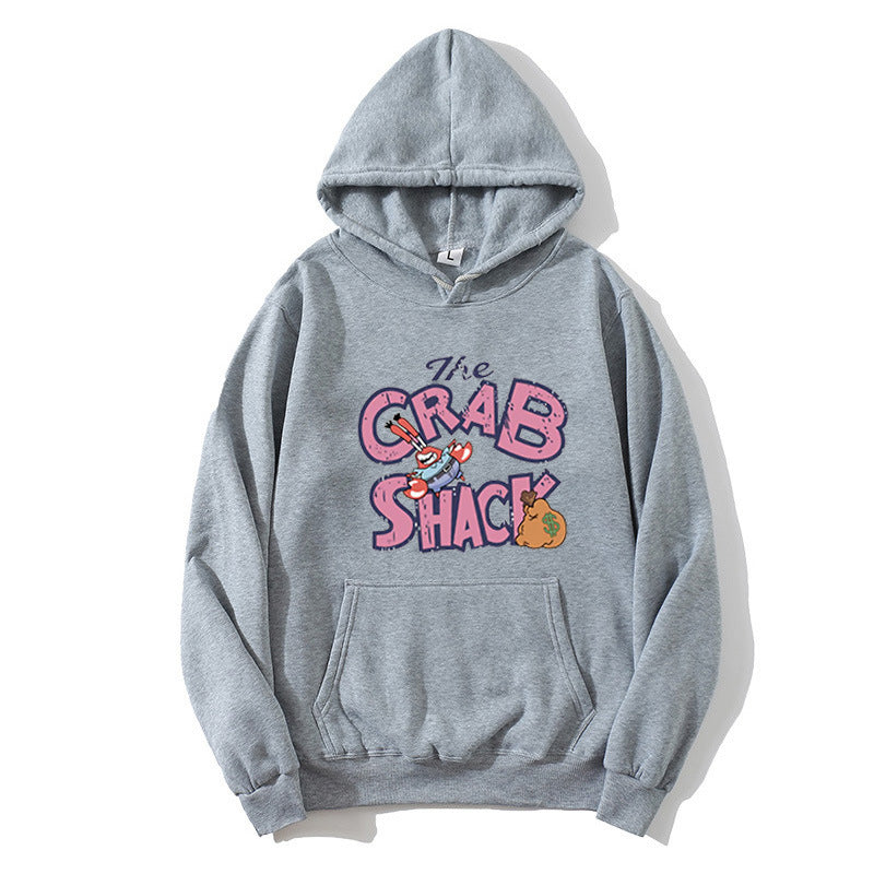 Kvinnors hoodie med kreativ kräftmotiv Chic & Style-Eva Jonsson