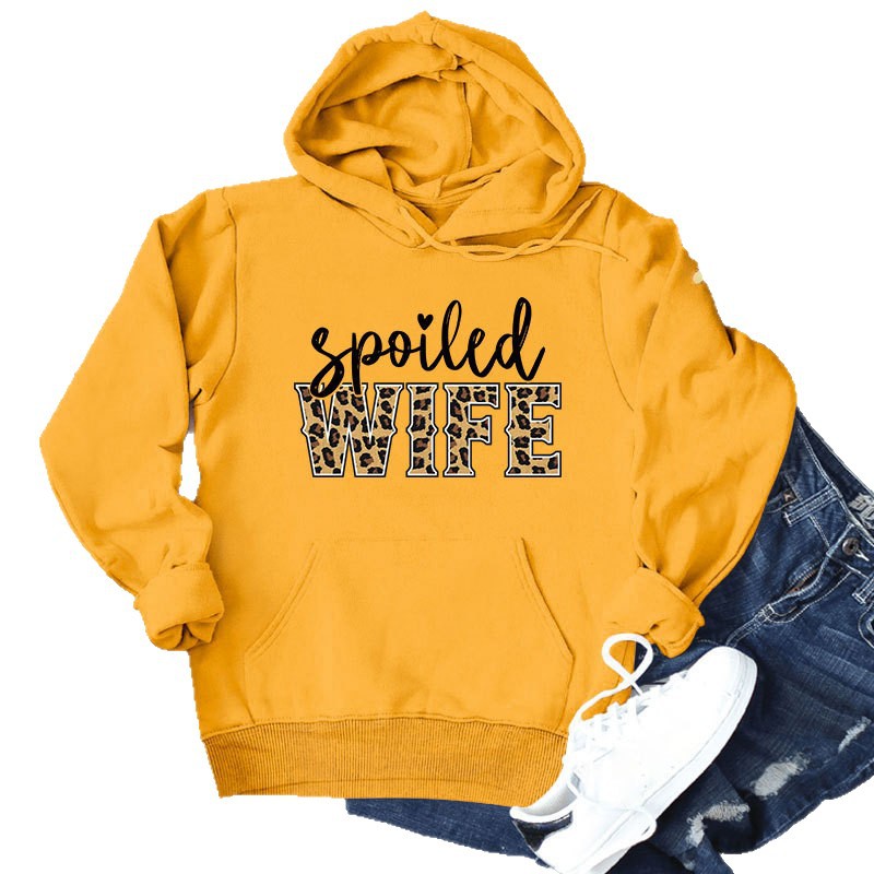 Kvinnors hoodie med kreativ och elegant text Mirla-Eva Jonsson
