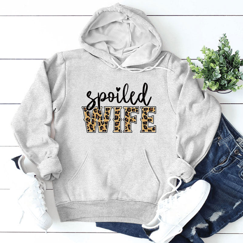 Kvinnors hoodie med kreativ och elegant text Mirla-Eva Jonsson