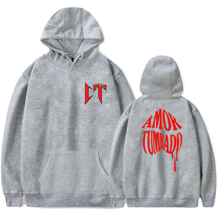 Kvinnors hoodie med kreativ text Mirla-Eva Jonsson