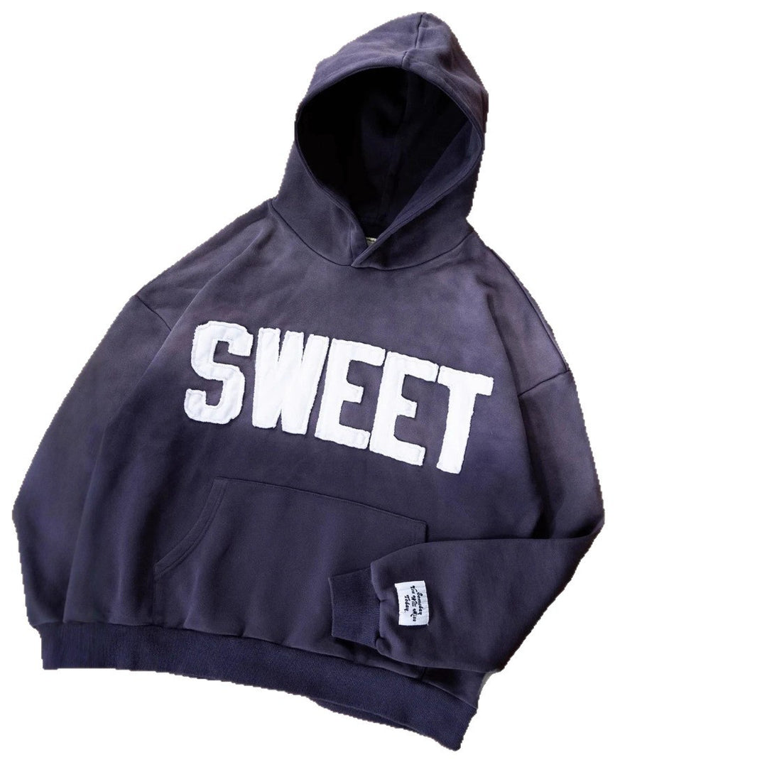 Kvinnors hoodie med kreativ text och mjukt innerfoder Mirla-Eva Jonsson