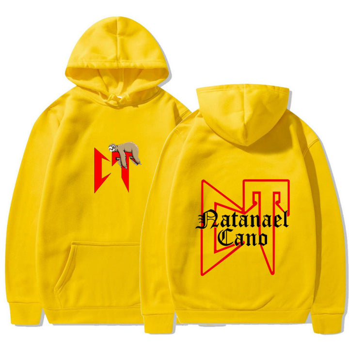Kvinnors hoodie med kreativa djurmotiv och högkvalitativ fleece Mirla-Eva Jonsson