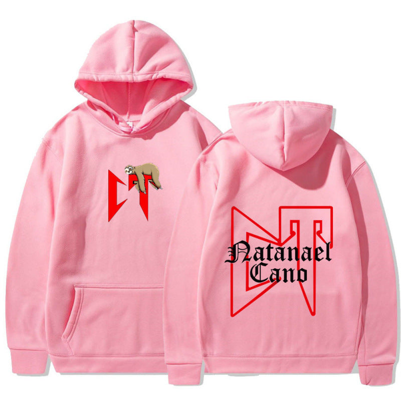 Kvinnors hoodie med kreativa djurmotiv och högkvalitativ fleece Mirla-Eva Jonsson