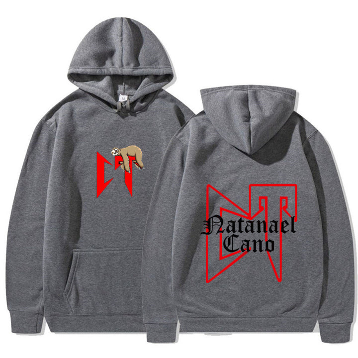 Kvinnors hoodie med kreativa djurmotiv och högkvalitativ fleece Mirla-Eva Jonsson