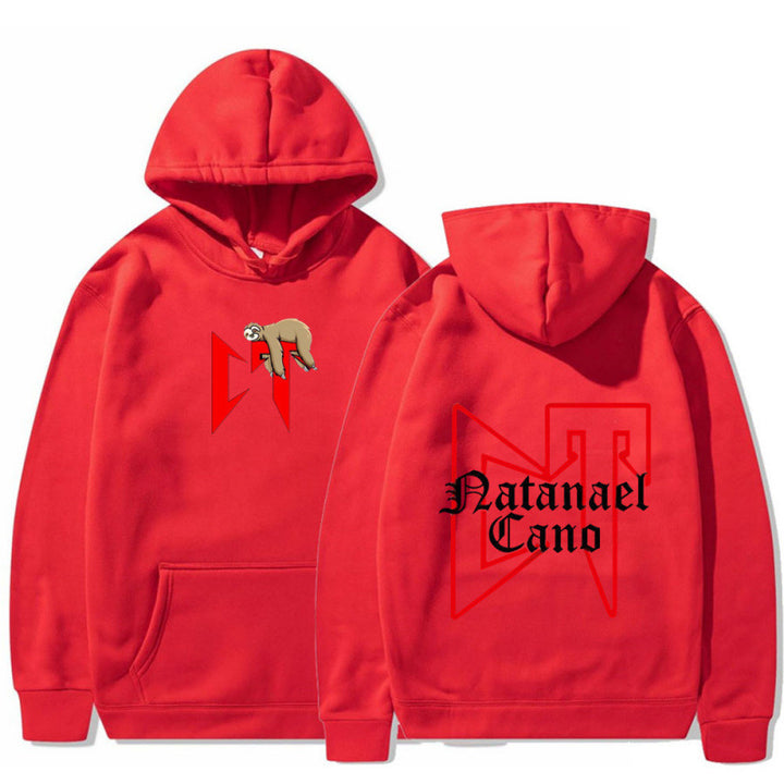 Kvinnors hoodie med kreativa djurmotiv och högkvalitativ fleece Mirla-Eva Jonsson