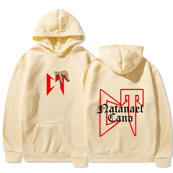 Kvinnors hoodie med kreativa djurmotiv och högkvalitativ fleece Mirla-Eva Jonsson