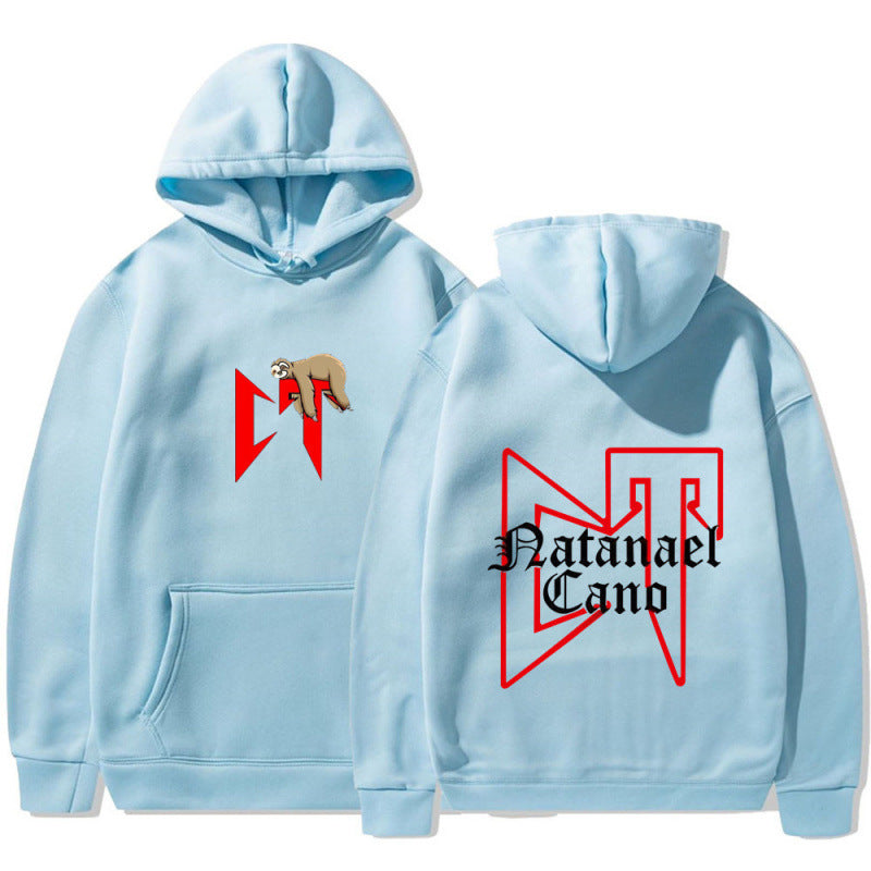 Kvinnors hoodie med kreativa djurmotiv och högkvalitativ fleece Mirla-Eva Jonsson