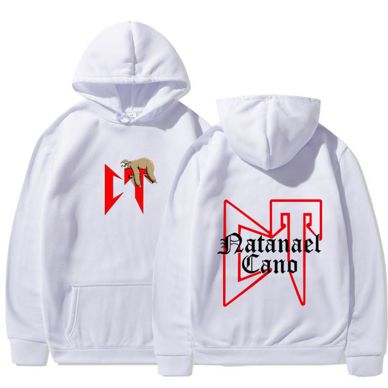 Kvinnors hoodie med kreativa djurmotiv och högkvalitativ fleece Mirla-Eva Jonsson