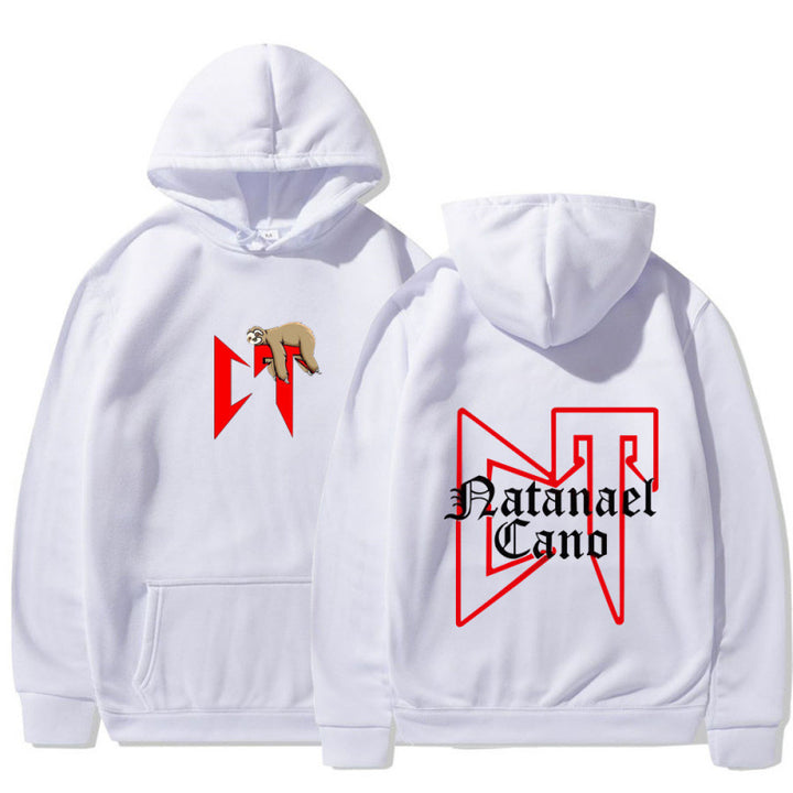 Kvinnors hoodie med kreativa djurmotiv och högkvalitativ fleece Mirla-Eva Jonsson