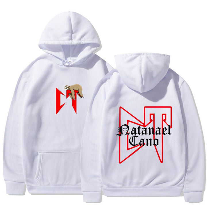 Kvinnors hoodie med kreativa djurmotiv och högkvalitativ fleece Mirla-Eva Jonsson