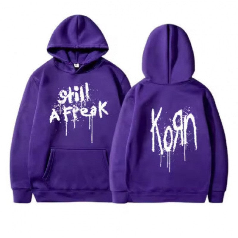 Kvinnors hoodie med kreativa graffiti mönster Mirla-Eva Jonsson