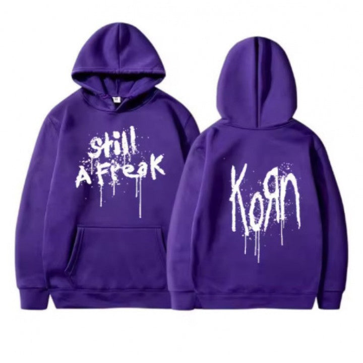Kvinnors hoodie med kreativa graffiti mönster Mirla-Eva Jonsson