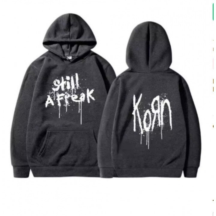 Kvinnors hoodie med kreativa graffiti mönster Mirla-Eva Jonsson