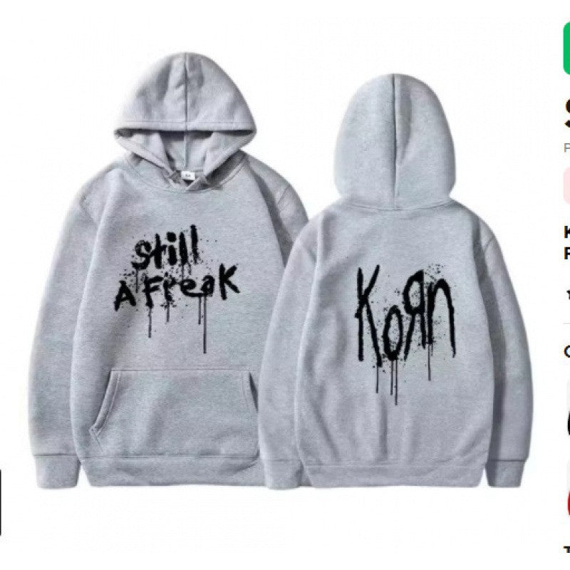 Kvinnors hoodie med kreativa graffiti mönster Mirla-Eva Jonsson