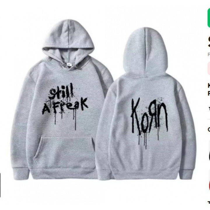 Kvinnors hoodie med kreativa graffiti mönster Mirla-Eva Jonsson