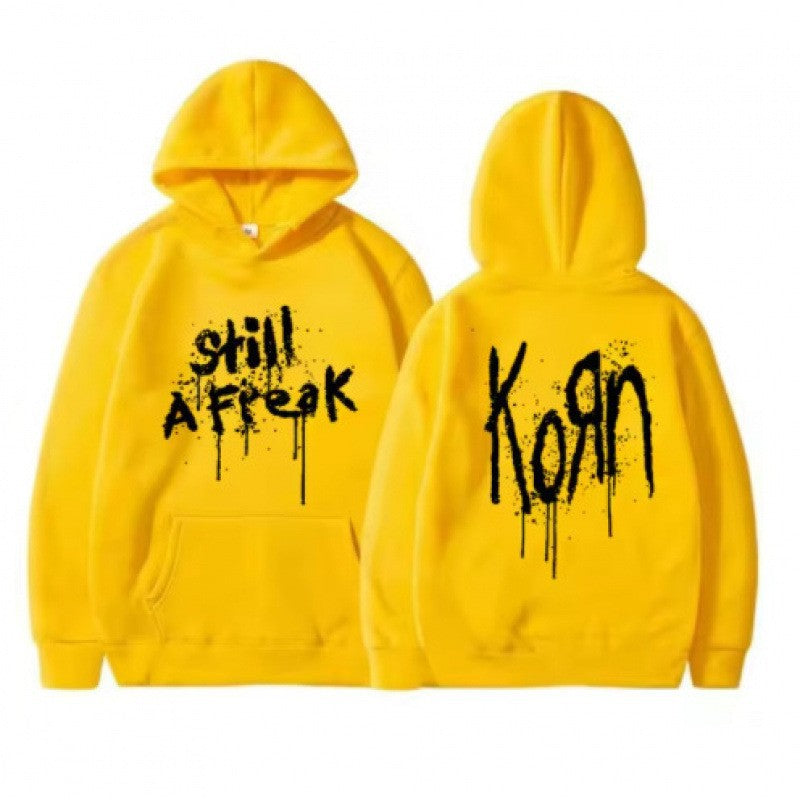 Kvinnors hoodie med kreativa graffiti mönster Mirla-Eva Jonsson