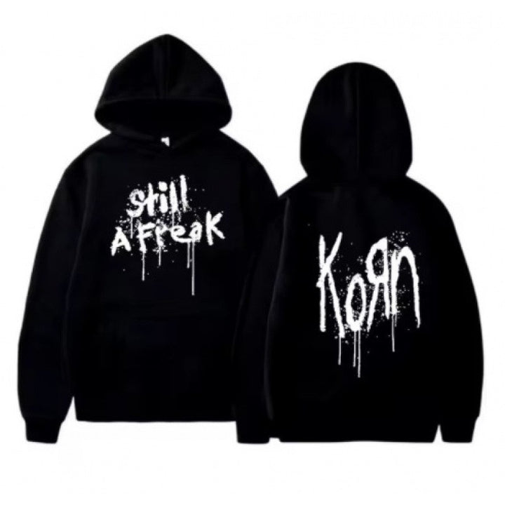 Kvinnors hoodie med kreativa graffiti mönster Mirla-Eva Jonsson