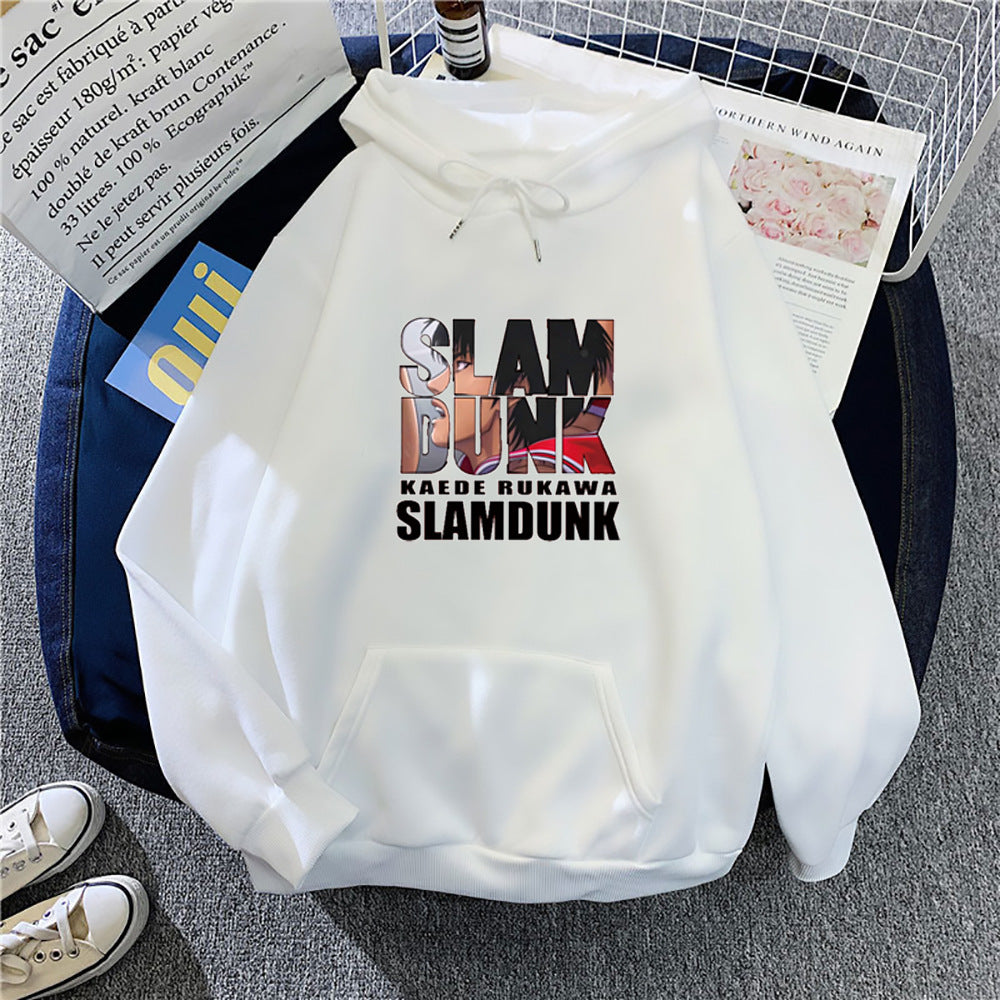 Kvinnors hoodie med kreativt Slam Dunk-motiv Mirla-Eva Jonsson