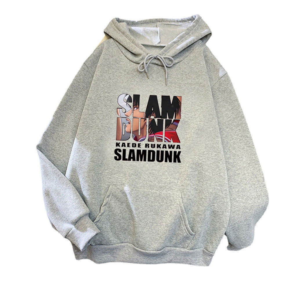 Kvinnors hoodie med kreativt Slam Dunk-motiv Mirla-Eva Jonsson
