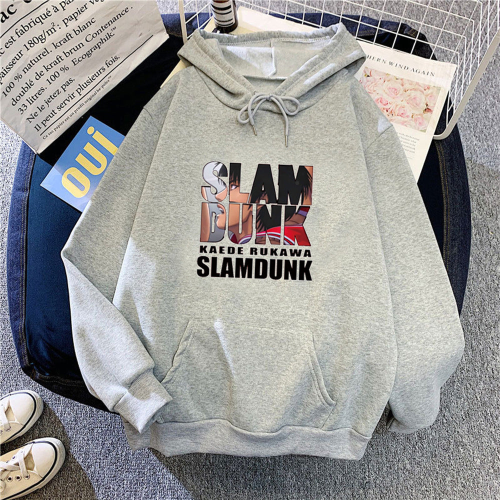Kvinnors hoodie med kreativt Slam Dunk-motiv Mirla-Eva Jonsson
