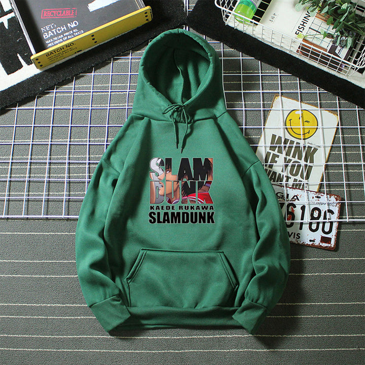 Kvinnors hoodie med kreativt Slam Dunk-motiv Mirla-Eva Jonsson