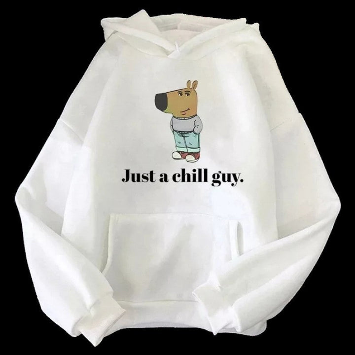 Kvinnors hoodie med kreativt djurmotiv Mirla-Eva Jonsson