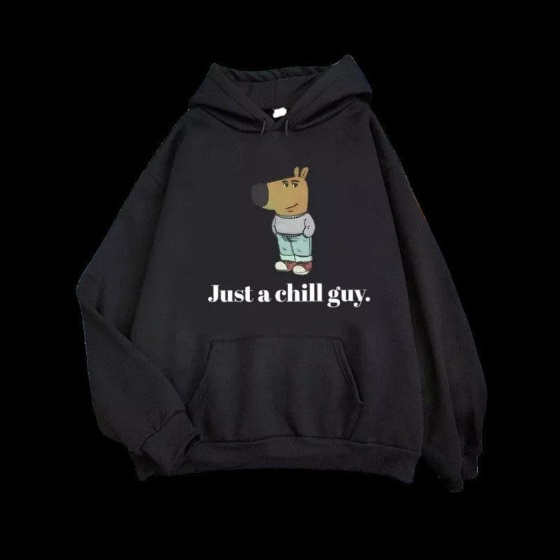 Kvinnors hoodie med kreativt djurmotiv Mirla-Eva Jonsson