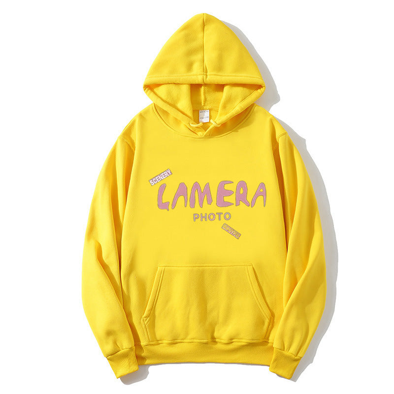 Kvinnors hoodie med kreativt fotografiskt mönster Mirla-Eva Jonsson