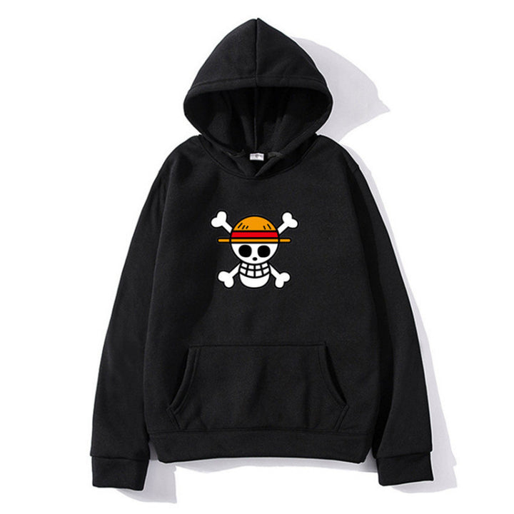 Kvinnors hoodie med kreativt piratdesign och bekväm passform Mirla-Eva Jonsson